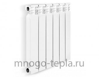 Биметаллический радиатор Oasis ЭКО 500/80, 1 секция - №1