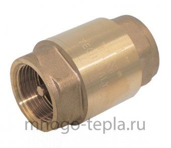 Обратный клапан 1/2 ГГ TIM JH-1010 с металлическим штоком - №1