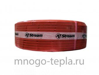 Труба из полиэтилена PE-RT для теплого пола 16х2.0 AltStream красная, бухта 200 метров - №1