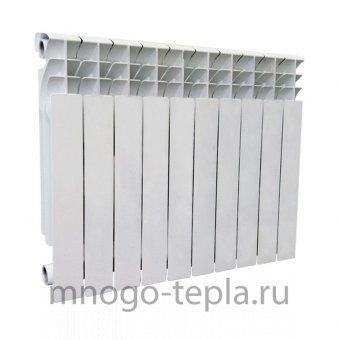 Алюминиевый литой радиатор ТЕПЛОВАТТ 500/80 4 секции - №1