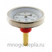Термометр биметаллический 120°C L=60 (50)