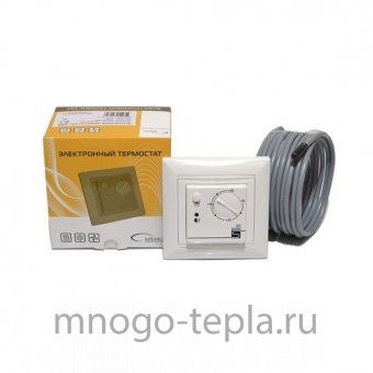 Терморегулятор микропроцессорный электронный SPYHEAT ETL-308В (бел.) для систем отопления универсальный - №1