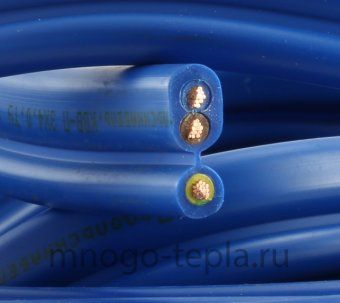 кабель водопогружной UNIPUMP КВВ-П 3*2,5 (бухта 100 м) - №1