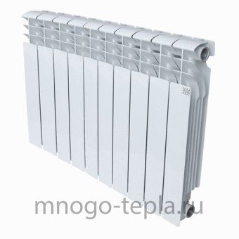 Алюминиевый радиатор отопления STI Classic 500/100, 10 секций, на площадь до 15.7 м2 - №1
