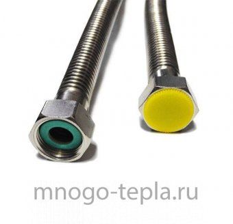 Сильфонная подводка для газа TiM 1/2 г/г 150 см - №1