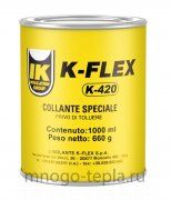 Клей K-Flex К-420, объем 1 л, для теплоизоляции из вспененного каучука