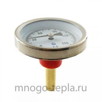 Термометр биметаллический 150°C L=60 (50) - №1