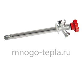 Незамерзающий кран для воды UNIPUMP WF-2104, 1/2" штуцер, для стены 250 мм - №1