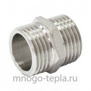 Ниппель 3/8" никелированный