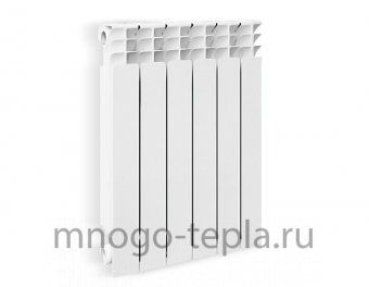 Алюминиевый радиатор Oasis RU-N 500/80, 6 секций, литой (Россия) - №1