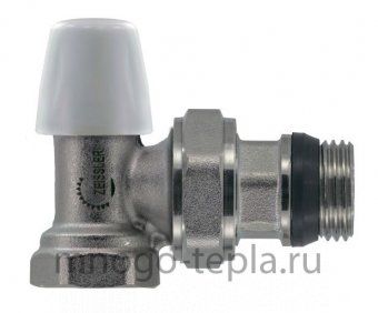 Клапан для радиатора Zeissler RS221.03 3/4" угловой, нижний, со стопорным кольцом - №1