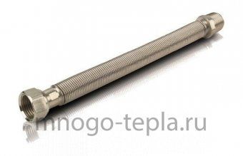 Сильфонная подводка для газа TiM 1/2 г/ш 60 см - №1
