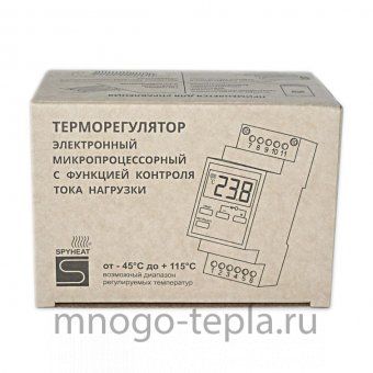 Терморегулятор SPYHEAT AST-157D на DIN рейку для отопления - №1