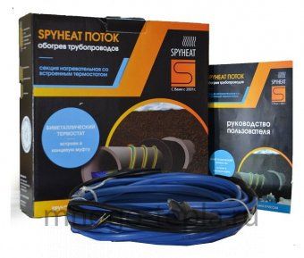 Электрический нагревательный кабель SpyHeat Поток SHFD-25-550 (22 м 550 Вт) - №1