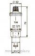 Воздухоотводчик автоматический 1/2" TIM BL5816 хромированный с запорным клапаном - №5