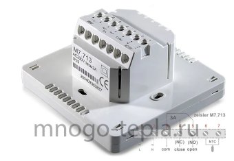 Терморегулятор для теплого пола M7.713 со встроенным датчиком - №1