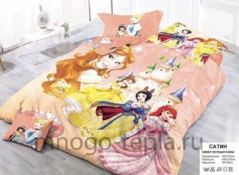 Детское постельное белье Принцессы - №1