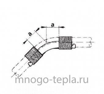 Фиксатор поворота 45° TIM FZ016A стальной с пружинами - №1