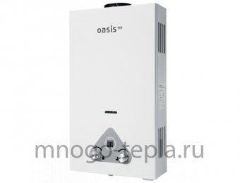 Газовый водонагреватель проточный Oasis Eco W-20, белый - №1