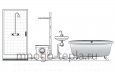 Туалетный насос измельчитель JEMIX STF-400 COMPACT - №3