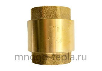Клапан обратный пружинный STI 32 (пластиковое уплотнение) - №1