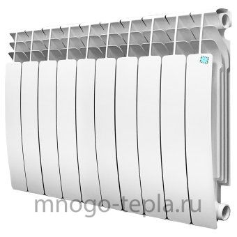 Биметаллический радиатор отопления STI Bimetal GRAND 500/100, 10 секций, на площадь до 18.1 м2, тепловая мощность 1810 Вт - №1