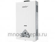 Газовый водонагреватель проточный Oasis Eco W-20, белый