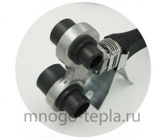 Паяльник для полипропиленовых труб TIM WM-08 (1200 Вт, 20-40 мм, 4 насадки) - №1