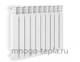 Алюминиевый радиатор Oasis RU-N 500/80, 10 секций, литой (Россия) - №1