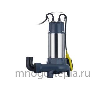 Фекальный насос для дома UNIPUMP FEKACUT V1100DF, для тяжелых условий (перекачка до 16.2 м³/час, напор до 10 метров) - №1