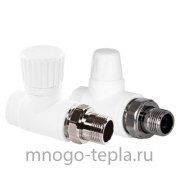 Полипропиленовый регулировочный комплект для радиатора TEBO 25х3/4" прямой (вентиль, клапан настроечный)