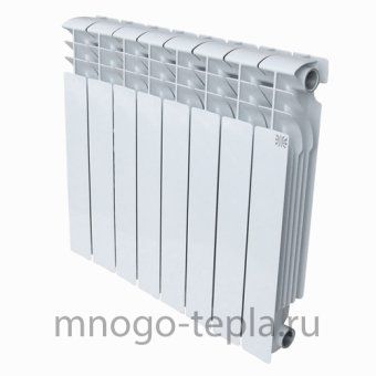 Алюминиевый радиатор отопления STI Classic 500/100, 8 секций, на площадь до 12.6 м2 - №1
