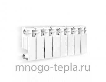 Алюминиевый радиатор Oasis 200/100 10 секций - №1