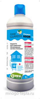 Реагент для очистки систем отопления HeatGuardex CLEANER 600 R, 1 л - №1