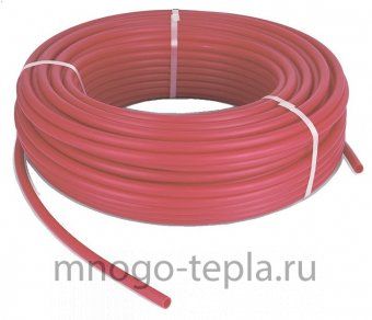 Труба из сшитого полиэтилена PE-Xb/EVOH диаметр 16 (2.0) TIM TPER 1620-600 Red с кислородным барьером, бухта 600 метров, красная - №1