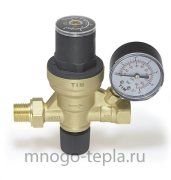 Клапан автоматической подпитки с манометром TIM AF0206A 1/2" для отопления