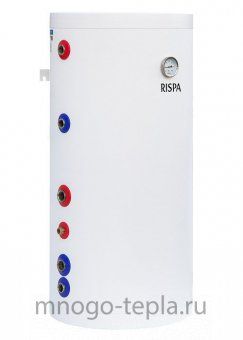 Бойлер косвенного нагрева Rispa RBW 100 L настенный, с подключением слева, нерж. сталь, магниевый анод - №1