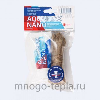 Уплотнительная паста для льна AQUAFLAX NANO 30г + российский лён 15г - №1