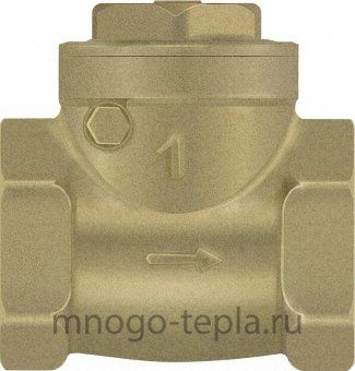 Обратный клапан лепестковый 1" ГГ TiM JH-1012C - №1