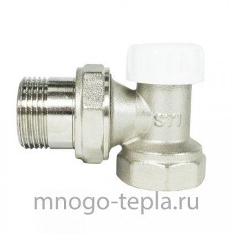 Клапан запорный угловой STI 1/2" - №1