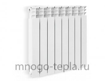 Алюминиевый радиатор Oasis RU-N 500/80, 8 секций, литой (Россия) - №1