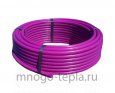 Труба из сшитого полиэтилена PE-Xb/EVOH диаметр 16 (2.2) TIM TPEX1622-200 Pink с кислородным барьером, бухта 200 метров, фиолетовая - №2
