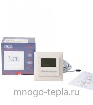 Терморегулятор цифровой электронный термостат для систем отопления SPYHEAT NLC-511H беж. +5до+40 - №1