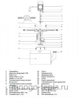 Промывочный насос PUMP ELIMINATE 10 V4V - №1