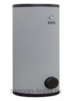 Емкость для воды с возможностью подключения ТЭНа Rispa RBE 150 напольная, нерж. сталь, магниевый анод - №1